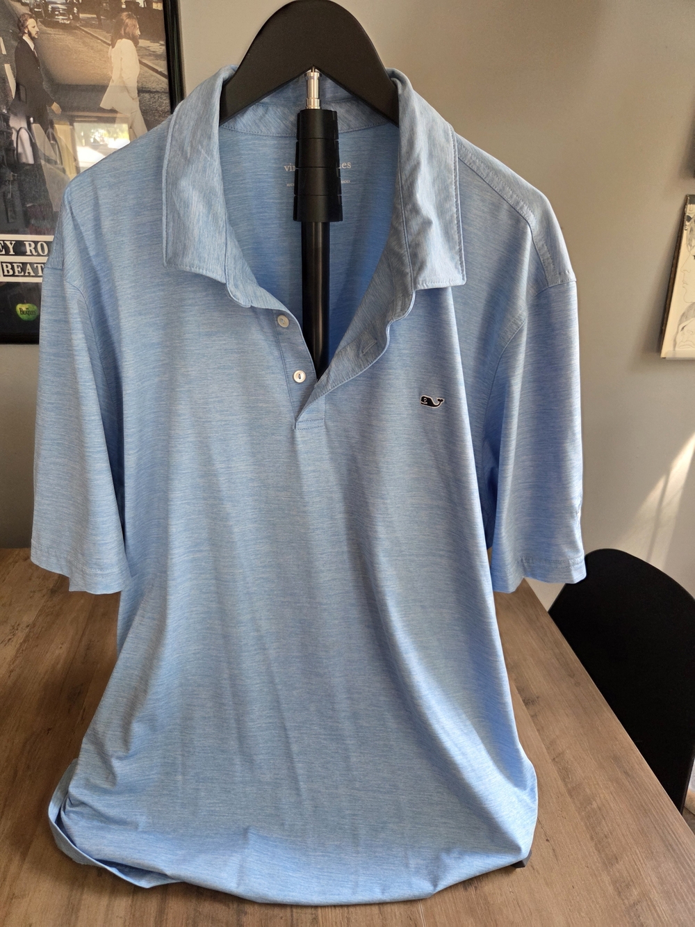 Mens Vineyard Vines Men’s Sky Blue Polo Shirt